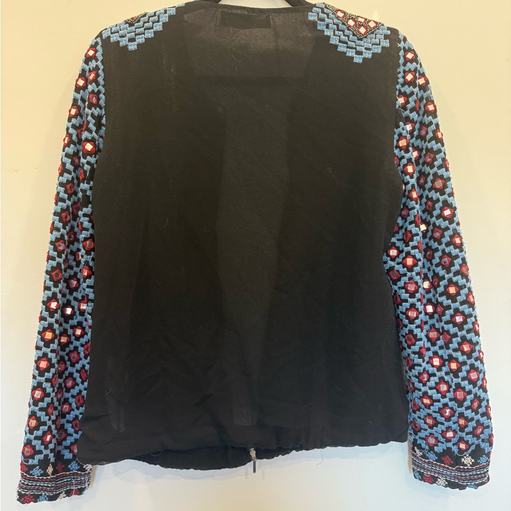 Zara Multicolor Geometric Jacket - image 4